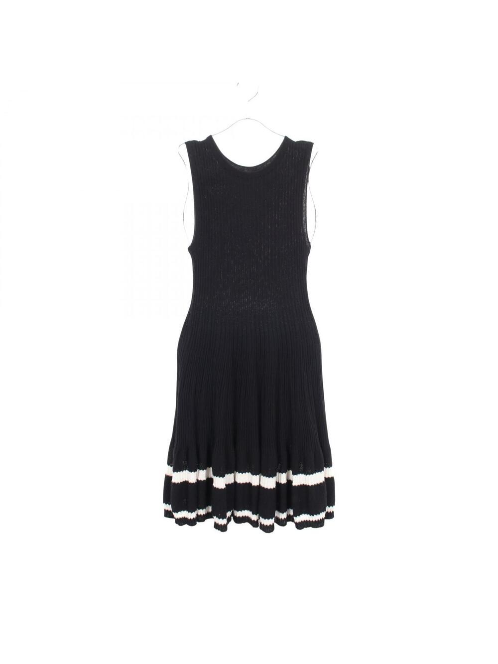 Chanel Sleeveless Rib Dress #38 Cotton #339948C86B